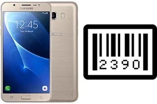 Comment voir le numéro de série sur Samsung Galaxy J7 (2016)