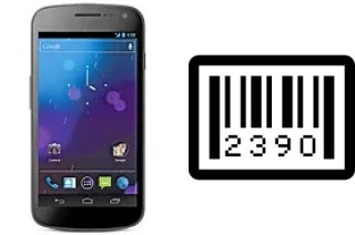 Comment voir le numéro de série sur Samsung Galaxy Nexus I9250M