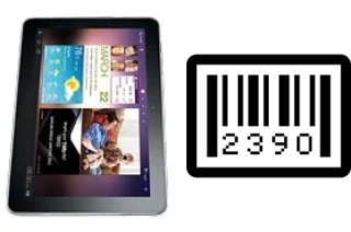 Comment voir le numéro de série sur Samsung P7500 Galaxy Tab 10.1 3G