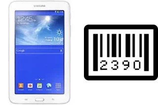 Comment voir le numéro de série sur Samsung Galaxy Tab 3 Lite 7.0