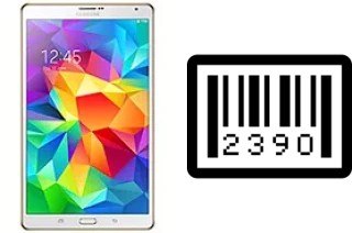 Comment voir le numéro de série sur Samsung Galaxy Tab S 8.4 LTE