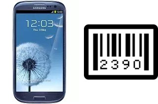 Comment voir le numéro de série sur Samsung I9300 Galaxy S III