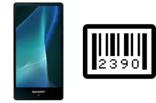 Comment voir le numéro de série sur Sharp Aquos Mini SH-M03