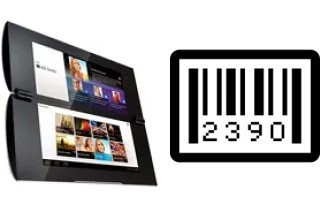 Comment voir le numéro de série sur Sony Tablet P 3G