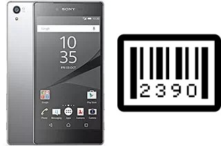 Comment voir le numéro de série sur Sony Xperia Z5 Premium