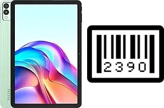 Comment voir le numéro de série sur Tecno Megapad 11