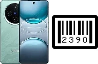Comment voir le numéro de série sur vivo X100s