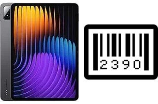 Comment voir le numéro de série sur Xiaomi Pad 7 Pro