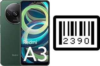 Comment voir le numéro de série sur Xiaomi Redmi A3