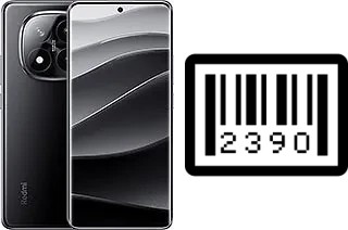 Comment voir le numéro de série sur Xiaomi Redmi Note 14 Pro+