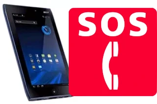 Appels d'urgence sur Acer Iconia Tab A101