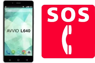 Appels d'urgence sur Avvio L640