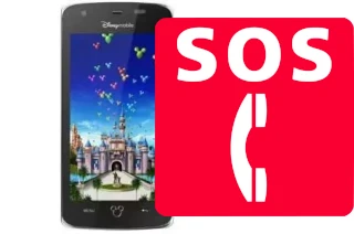 Appels d'urgence sur Disney Mobile DM001C Mickey