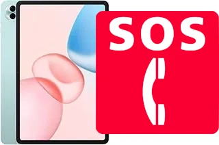 Appels d'urgence sur Honor Pad 10