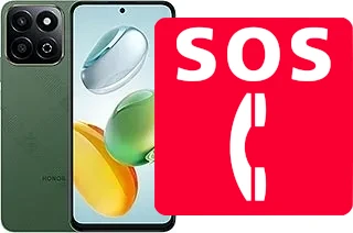 Appels d'urgence sur Honor X7c