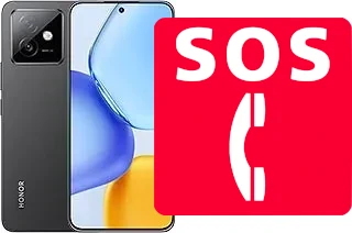 Appels d'urgence sur Honor X60 GT