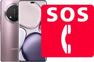 Appels d'urgence sur Honor X9c