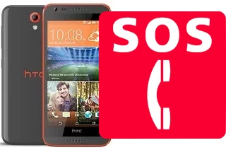 Appels d'urgence sur HTC Desire 620G dual sim