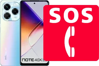 Appels d'urgence sur Infinix Note 40X 5G