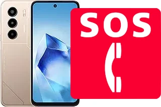 Appels d'urgence sur itel Power 70