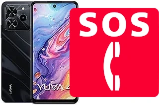Appels d'urgence sur Lava Yuva 4