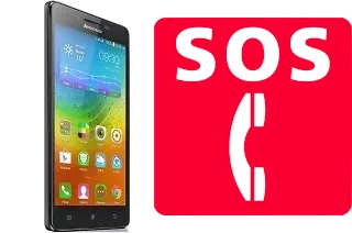 Appels d'urgence sur Lenovo A6000 Plus