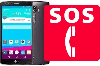 Appels d'urgence sur LG G4 Dual