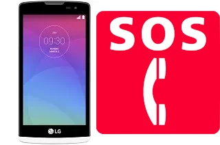 Appels d'urgence sur LG Leon