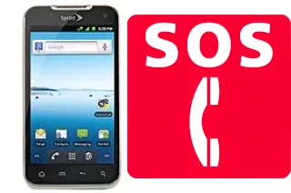 Appels d'urgence sur LG Viper 4G LTE LS840