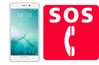 Appels d'urgence sur Meizu Pro 7 Standard Edition