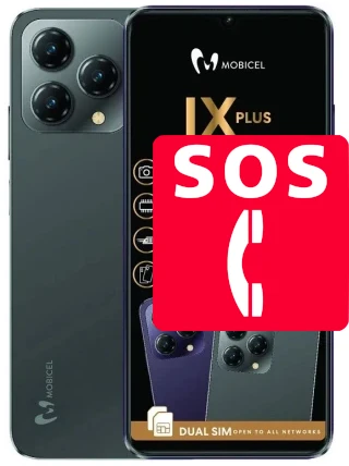 Appels d'urgence sur Mobicel IX Plus