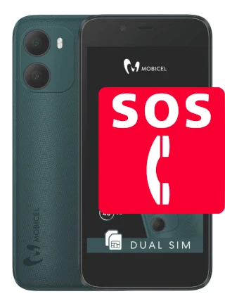 Appels d'urgence sur Mobicel MX3 Plus