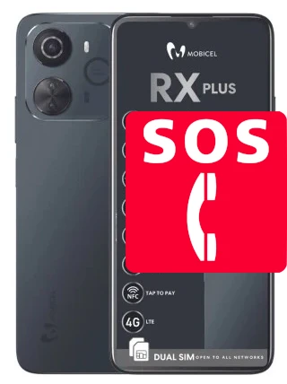Appels d'urgence sur Mobicel RX Plus
