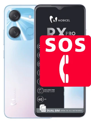 Appels d'urgence sur Mobicel RX Pro