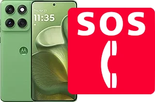 Appels d'urgence sur Motorola Edge 60