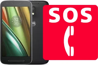 Appels d'urgence sur Motorola Moto E3 Power