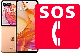 Appels d'urgence sur Motorola Razr 50 Ultra