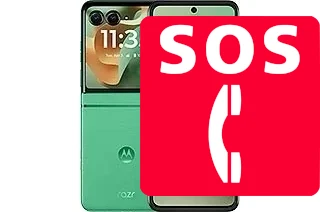 Appels d'urgence sur Motorola Razr 2025