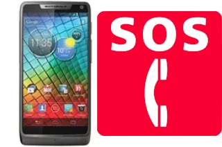 Appels d'urgence sur Motorola RAZR i XT890