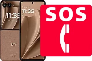Appels d'urgence sur Motorola Razr+ 2025