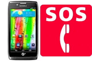 Appels d'urgence sur Motorola RAZR V MT887