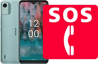 Appels d'urgence sur Nokia C12 Plus