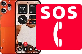 Appels d'urgence sur Nothing Nothing CMF Phone 2 Pro