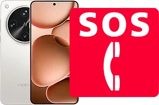 Appels d'urgence sur Oppo Find X8 Ultra