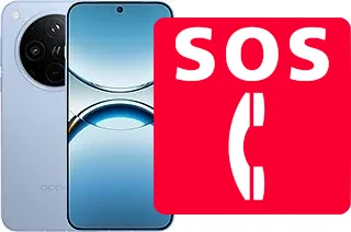 Appels d'urgence sur Oppo Find X8