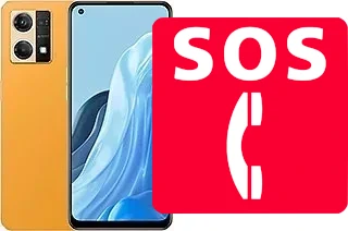 Appels d'urgence sur Oppo Reno7 2022