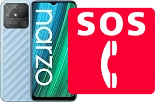 Appels d'urgence sur Realme Narzo 50A