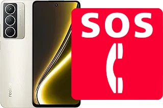 Appels d'urgence sur Realme Narzo 80x