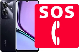 Appels d'urgence sur Realme Note 60