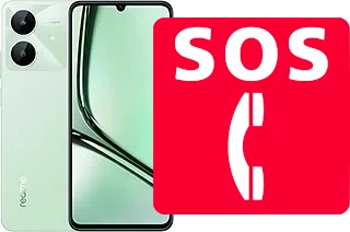 Appels d'urgence sur Realme Note 60x